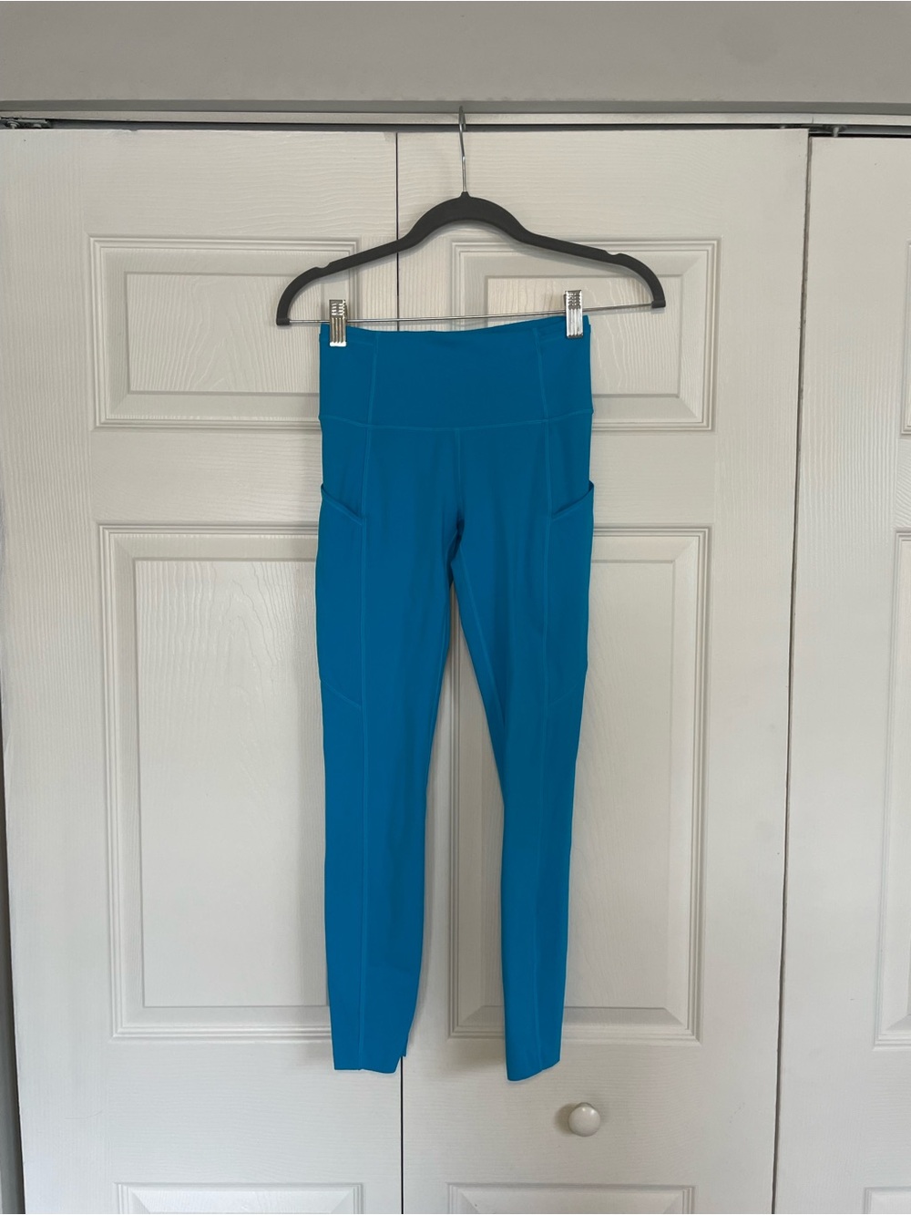 Lululemon Fast and Free Full Length Leggings in Azure Size 4